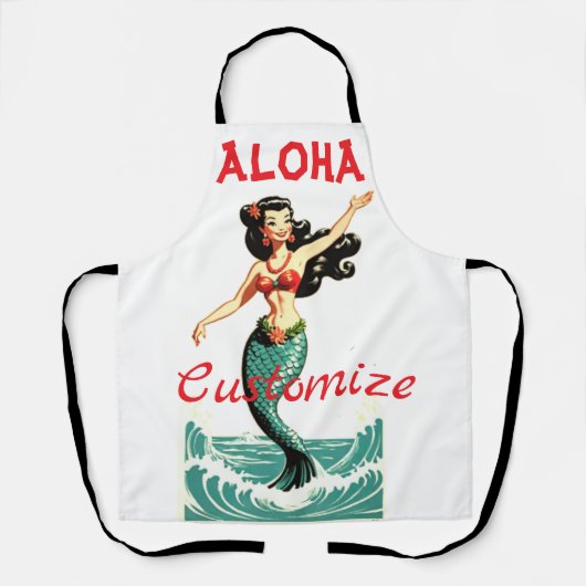 Aloha Mermaid Thunder_Thunder_Cove Schürze (Vorderseite)
