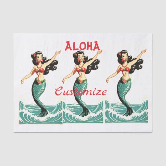 Aloha Mermaid Thunder_Thunder_Cove Seidenpapier (Vorderseite)