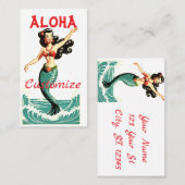 Aloha Mermaid Thunder_Thunder_Cove Visitenkarte (Vorne/Hinten)