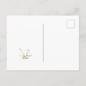 Aloha Middle Finger Salute Funny Ape Offensive Postkarte (Rückseite)