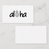 Aloha Mitteilungskarte (Vorne/Hinten)