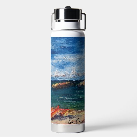 Aloha Morning Trinkflasche (Hinten)