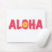 Aloha Mouse Pad Mousepad (Mit Mouse)