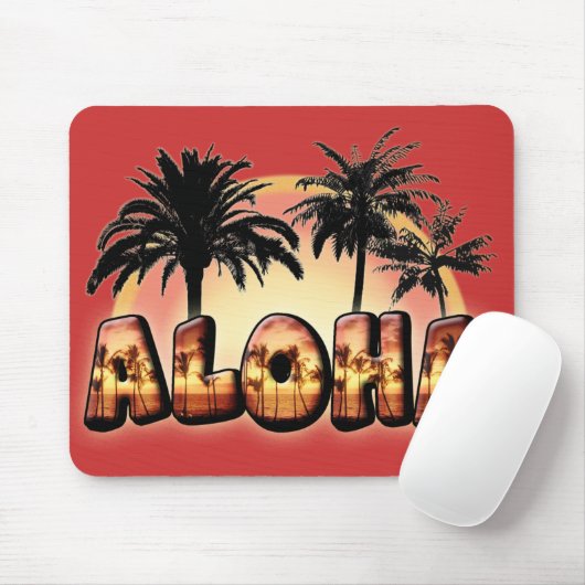 Aloha Mousepad (Mit Mouse)