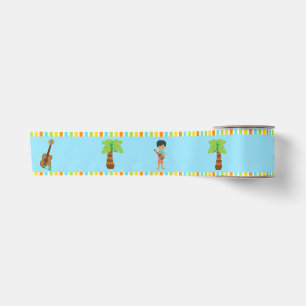 Aloha Niedlich American Boy Satinband