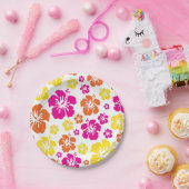 Aloha Niedlich Hawaiian 1. Geburtstag Party Thema Pappteller (Party)