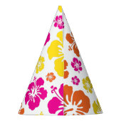 Aloha Niedlich Hawaiian 1. Geburtstag Party Thema Partyhütchen (Rückseite)