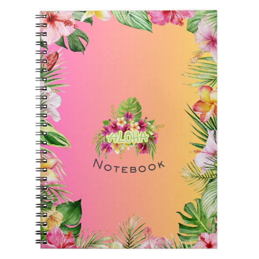 Aloha-Notebook Notizblock (Vorderseite)