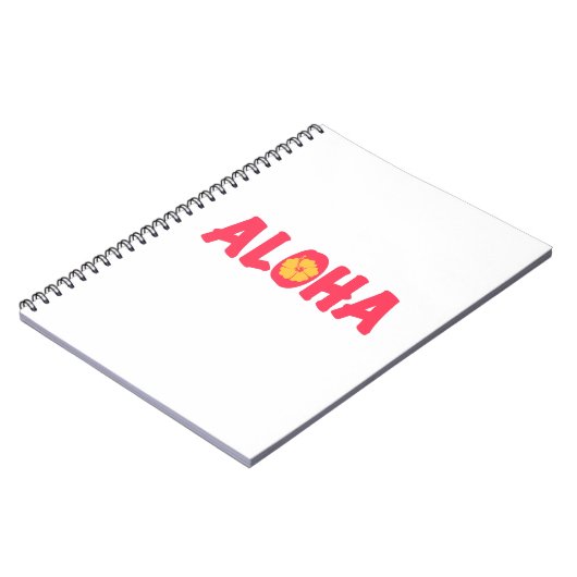 Aloha-Notebook Notizblock (Linke Seite)