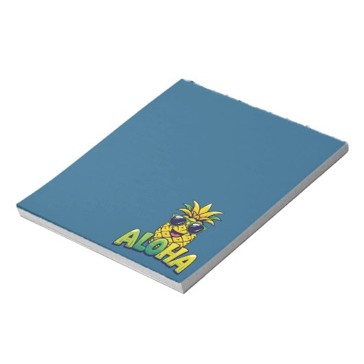 Aloha Notepad, tropisch Niedlich Notizblock (Rotiert)