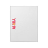 Aloha Notizblock (Rotiert)