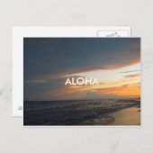 Aloha, Oahu. Postkarte (Vorne/Hinten)