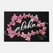 Aloha-Orchideen-Willkommensmatte