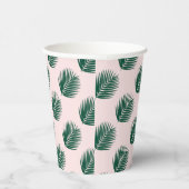 Aloha Palm Blätter Pappbecher (Rechts)