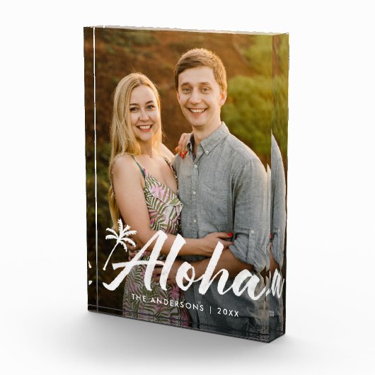 Aloha Palm Tree Holiday Foto (Rechts)