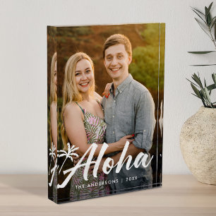 Aloha Palm Tree Holiday Foto