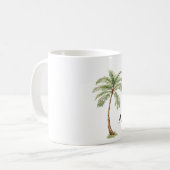 Aloha-Palme Kaffeetasse (Vorderseite Links)
