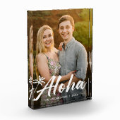 Aloha-Palmenbaum-Feiertag Fotoblock (Links)