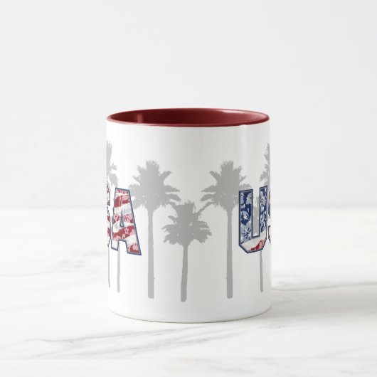 Aloha Palms USA Tasse (Zentrum)