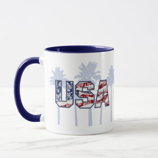 Aloha Palms USA Tasse (Links)