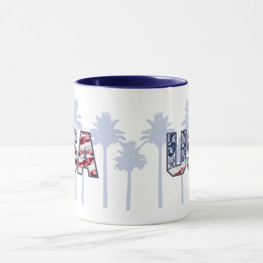 Aloha Palms USA Tasse (Zentrum)