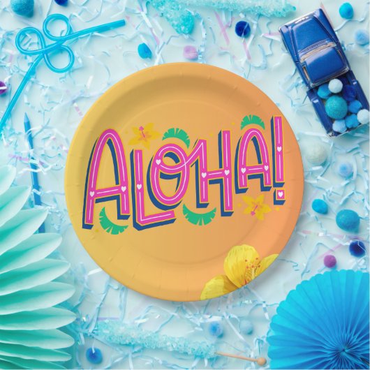Aloha Paper Tellers Pappteller (Party)