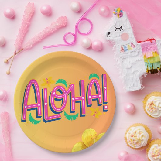 Aloha Paper Tellers Pappteller (Party)
