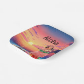 Aloha-Papierparty-Teller Pappteller (Gewinkelt)