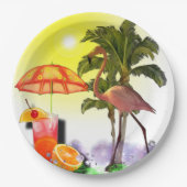 Aloha-Party  Pappteller (Vorderseite)