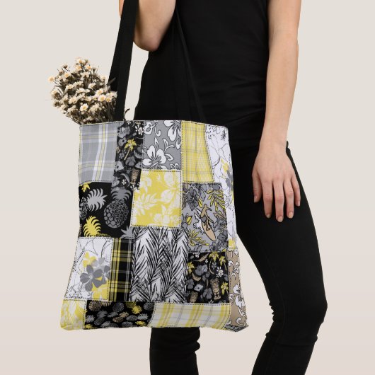 Aloha Patchwork Hawaiian Beach Bag - Neutral Tasche (Von Nahem)