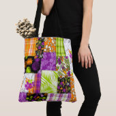 Aloha Patchwork Hawaiian Beach Bag - Violet Tasche (Von Nahem)
