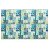 Aloha Patchwork Hawaiian Tropical Prints - Aquamar Stoff (Yard (91,4 cm))