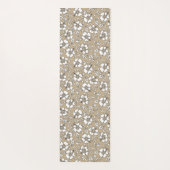 Aloha Patchwork Hawaiianische Tropenprinzen - Neut Yogamatte (Rückseite)