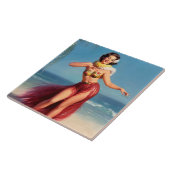 Aloha Pin Up Fliese (Seite)