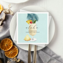 Aloha Pina Colada Grüner Cocktail Geburtstagsparty