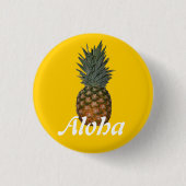 Aloha Pineaple Button (Vorderseite)