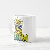 Aloha Pineaple Collection Aquamarine Kaffee-Tasse Kaffeetasse (Vorderseite Links)