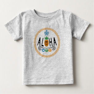 Aloha Pineaple Design - Baby Fine Jersey T - Shirt