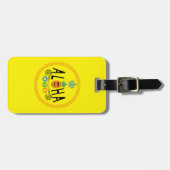 Aloha Pineaple Design - Doppelseitige Gepäckmarke Gepäckanhänger (Vorderseite horizontal)