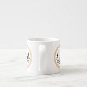 Aloha Pineaple Design - Tasse Spezialität Espresso (Rückseite)