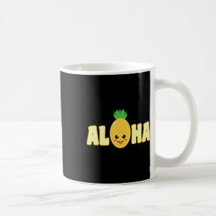 Aloha Pineaple Hawaii Shirt Beaches Hawaiian Frui Kaffeetasse