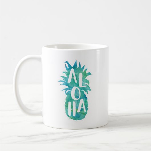 Aloha Pineaple Kaffeetasse (Links)