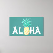 Aloha Pineaple Painting Leinwand (Vorderseite)