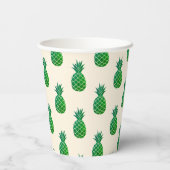 Aloha Pineaple Pappbecher (Rückseite)