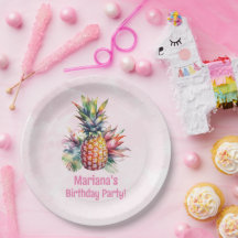 Aloha Pineaple Summer Birthday Party