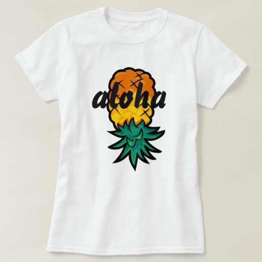 Aloha Pineaple T-Shirt (Design vorne)