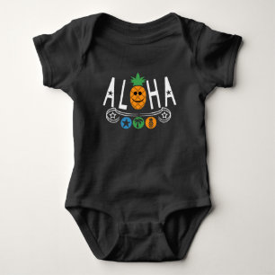 Aloha Pineappdesign - Baby Jersey Bodysuit Strampler