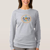 Aloha Pineappdesign - Basic Long Sleeve T - Shirt (Vorderseite)