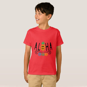 Aloha Pineappdesign - Kids' Basic T - Shirt