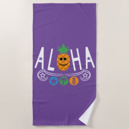 Aloha Pineappdesign - Strandtuch